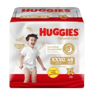 Pañal Huggies Natural Care XXXG x 48