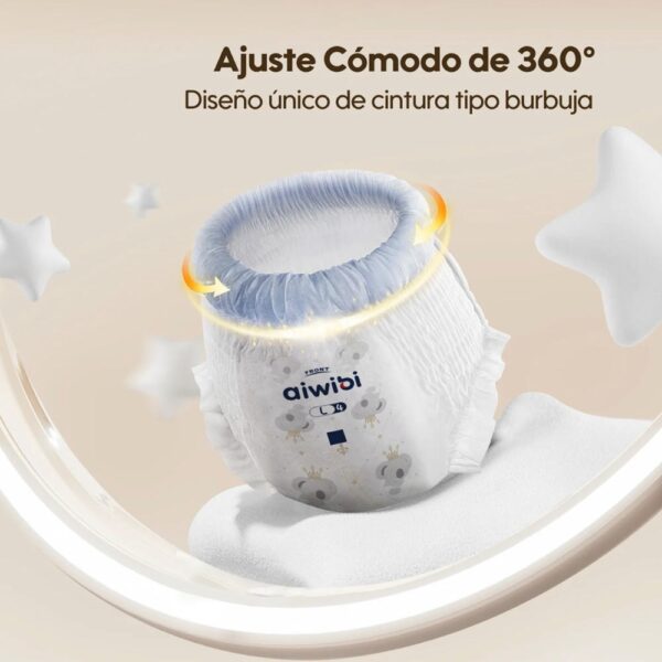 Pañal Aiwibi Pants Ultimate Comfort XL x 40 (12-17Kg) ajuste