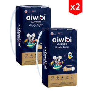 Pañal Aiwibi Pants Ultimate Comfort XL x 40 (12-17Kg) combo x2