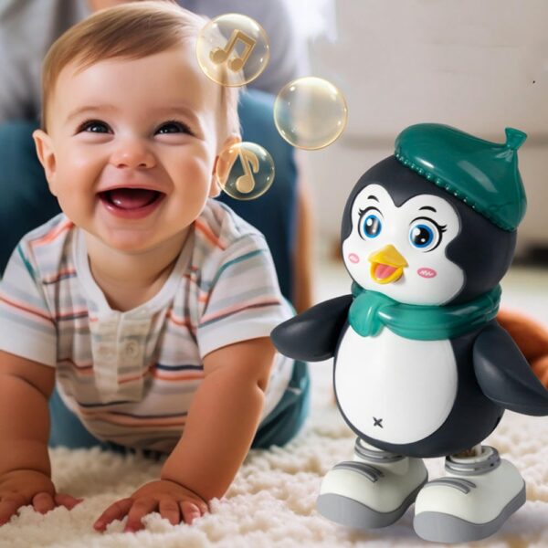 Juguete Pinguino Bailarín Prime uso