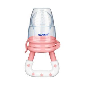 Alimentador de frutas Carlitos (Chupa Frutas) +6m Rosado