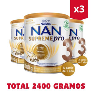 NAN® Supreme 3 Fórmula Infantil Lata 800g (PAGA 2 LLEVA 3)