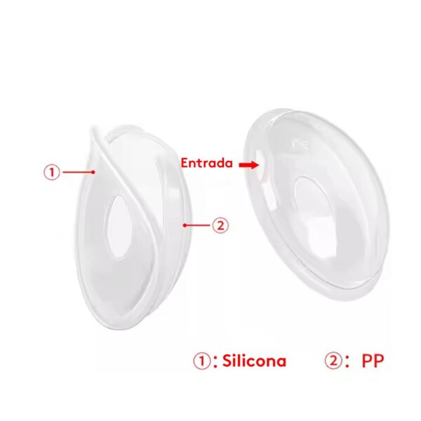 Concha Recolectora De Leche x 1 unidad Úpale partes