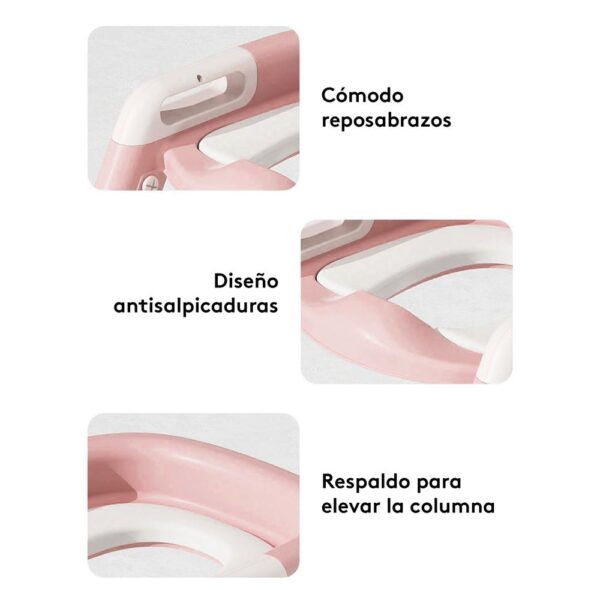 Escalera De Baño Eva Rosa Úpale propiedades