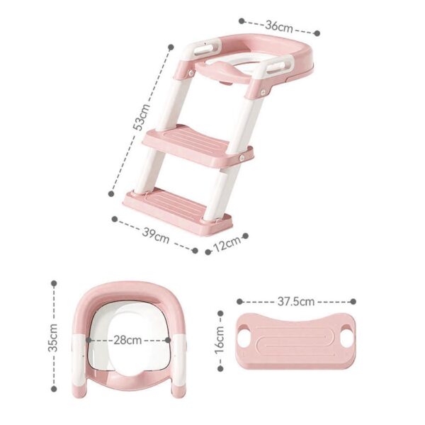 Escalera De Baño Eva Rosa Úpale medidas