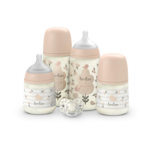 Set Esencial Birdies 0m+ Suavinex Beige