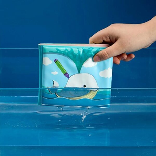 Libro Pinta con Agua Mar agua