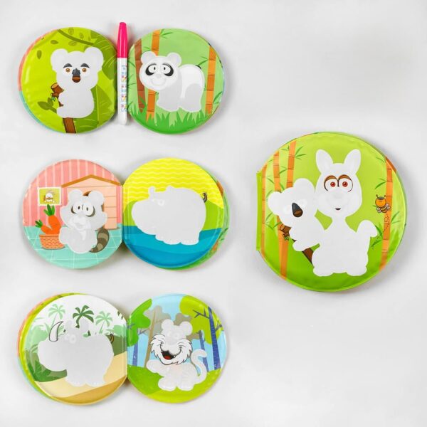 Libro Pinta con Agua Libro Selva diseños