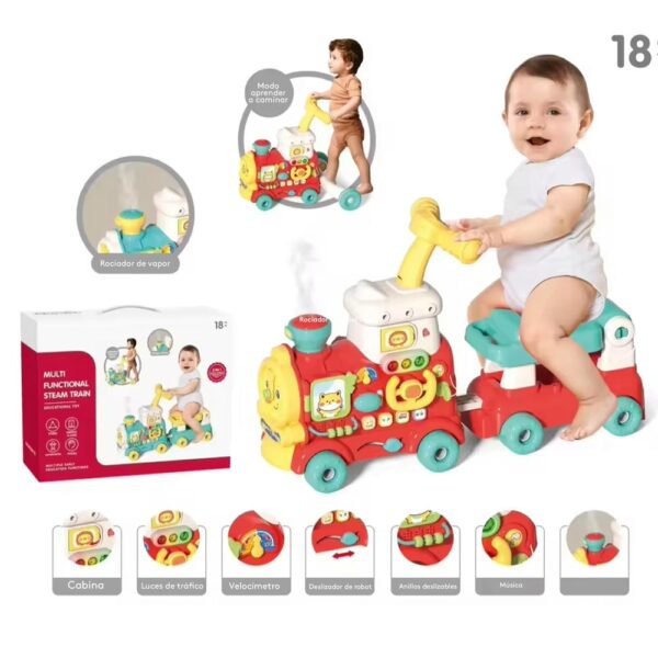 Caminador Trencito Naranja Koko Baby partes