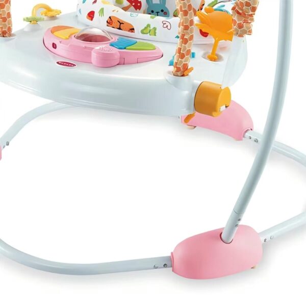 Saltarín con Actividades Rosa Koko Baby parte baja