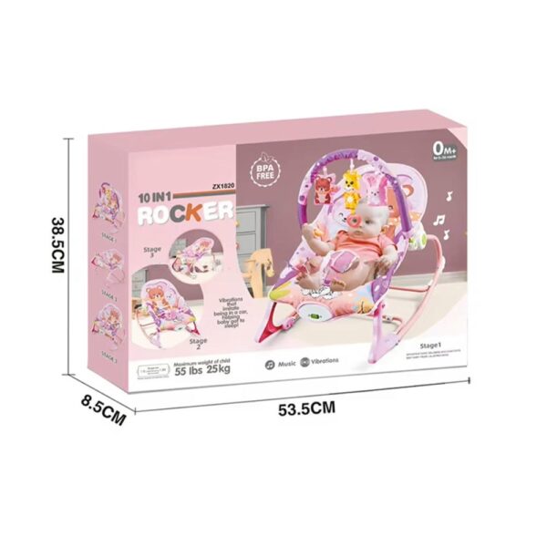 Mecedora Rosa Koko Baby medidas