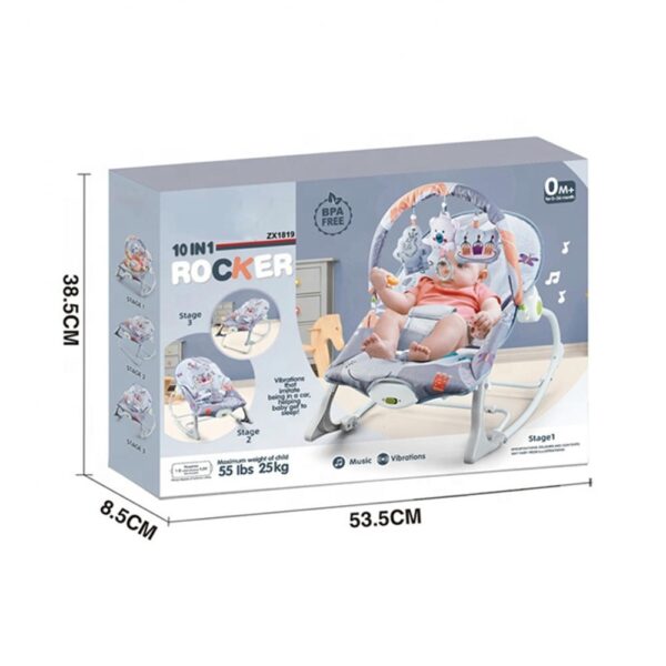 Mecedora Gris Koko Baby medidas