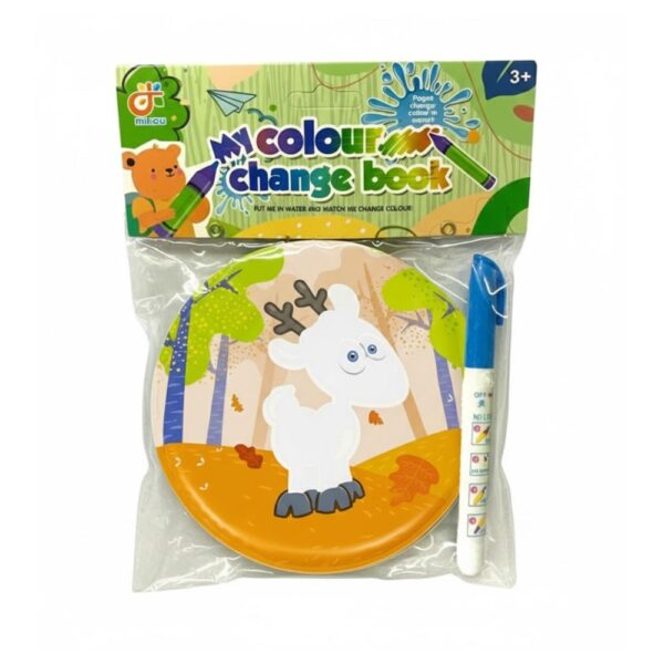 Libro Pinta con Agua Animales