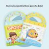 Libro para la Hora del Baño Sport ilustraciones