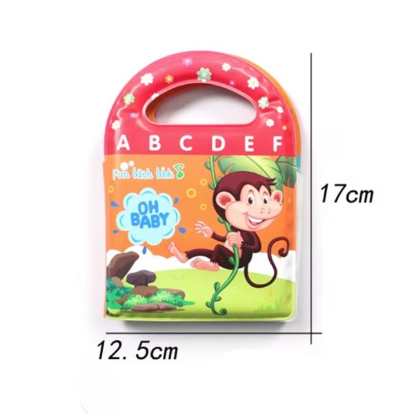 Libro para la Hora del Baño Jungla medidas