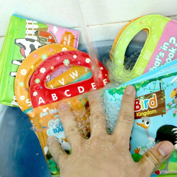 Libro para la Hora del Baño Jungla mojado