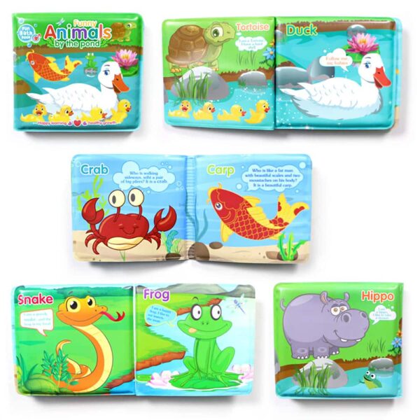 Libro para la Hora del Baño Jungla diseños