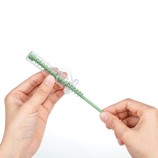 Kit de Cepillos de Limpieza de Silicón Haakaa parte transparente