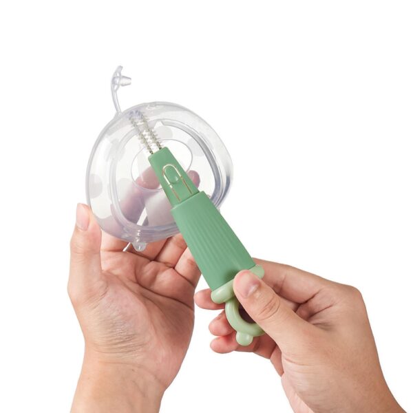 Kit de Cepillos de Limpieza de Silicón Haakaa uso limpieza