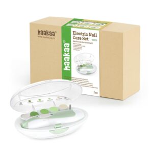 Kit de Limas Eléctrico para Bebés Verde Haakaa