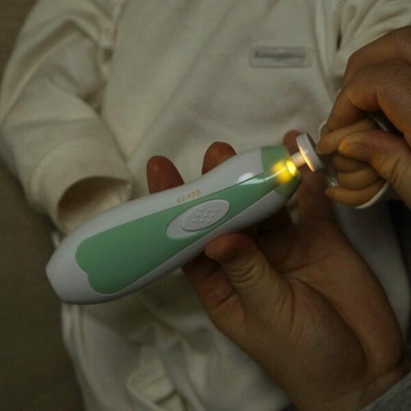 Kit de Limas Eléctrico para Bebés Verde Haakaa uso