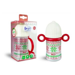 Biberón Begin 10 Onz Cuello Ancho Con Agarradera