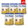 Nutribaby Fase 4 con ARA-DHA-HMO 800g Combo x5