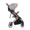 Coche Maleta Sunny Gris Claro Ebaby vista lateral