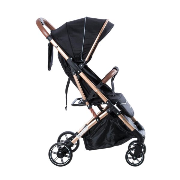 Coche Maleta Sunny Negro Ebaby vista lateral