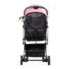 Coche Maleta Sunny Rosado Ebaby vista lateral