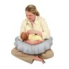 Almohada De Soporte Kunga Gris Claro lactancia