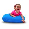 Almohada De Soporte Kunga Azul uso bebé boca arriba