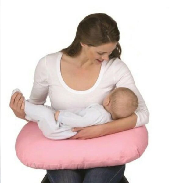 Almohada de Lactancia Rosa Pastel Mr & Mrs lactancia