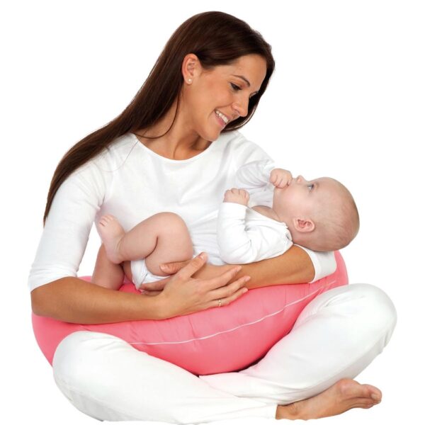 Almohada de Lactancia Rosada Mr & Mrs lactancia