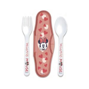 Set de Cubiertos Babys Disney 10M+ x 1 Rosa nuevo diseño