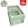Corral para bebé Funkids Dinosario Dinosaurio Verde 120x160cm Úpale nuevo 2