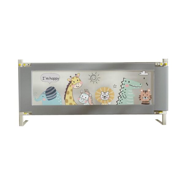 Baranda de Camas Safari Gris 195cm x 65cm Prime