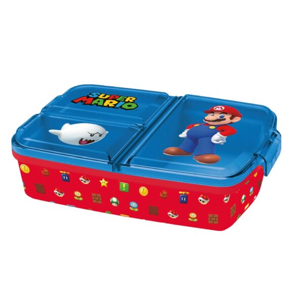 Lonchera Sandwichera Super Mario Azul Disney