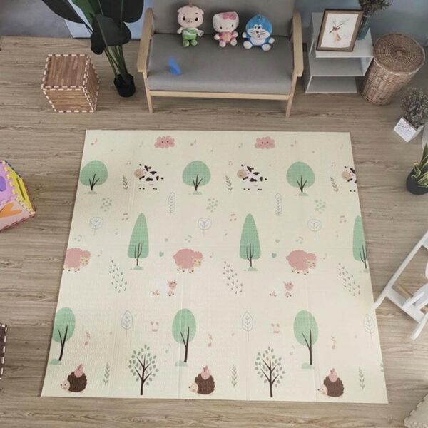 Alfombra de Gateo 180x200 Bosque y Osos Baby Land uso