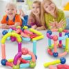 Juguete de Construcción Magnético 42 Pcs +3años Creciendo Juntos uso niños