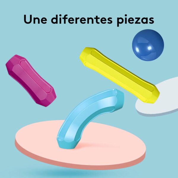 Juguete de Construcción Magnético 42 Pcs +3años Creciendo Juntos colores piezas