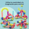 Juguete de Construcción Magnético 42 Pcs +3años Creciendo Juntos creatividad