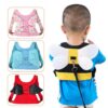 Mochila de seguridad Celeste Creciendo Juntos uso niño espalda
