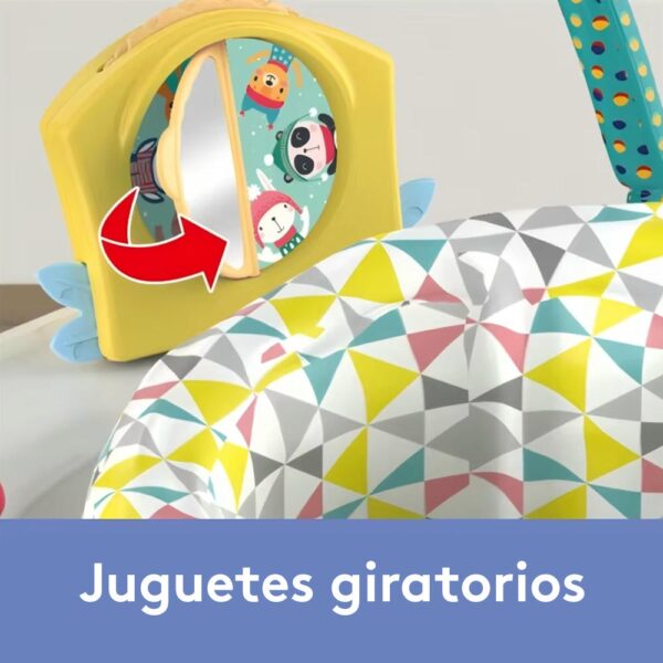 Silla Saltarina Rosa Creciendo Juntos juguetes giratorios