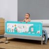 Baranda de Seguridad Apertura Deslizable Turquesa 175X63 cm Creciendo Juntos uso