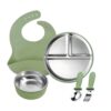 Set de Alimentación Verde Baby Land nuevo
