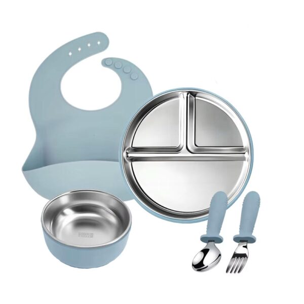 Set de Alimentación Celeste Baby Land nuevo