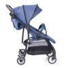 Coche para bebé de Paseo Booz Azul Ebaby vista lateral