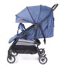 Coche para bebé de Paseo Booz Azul Ebaby vista lateral izquierda