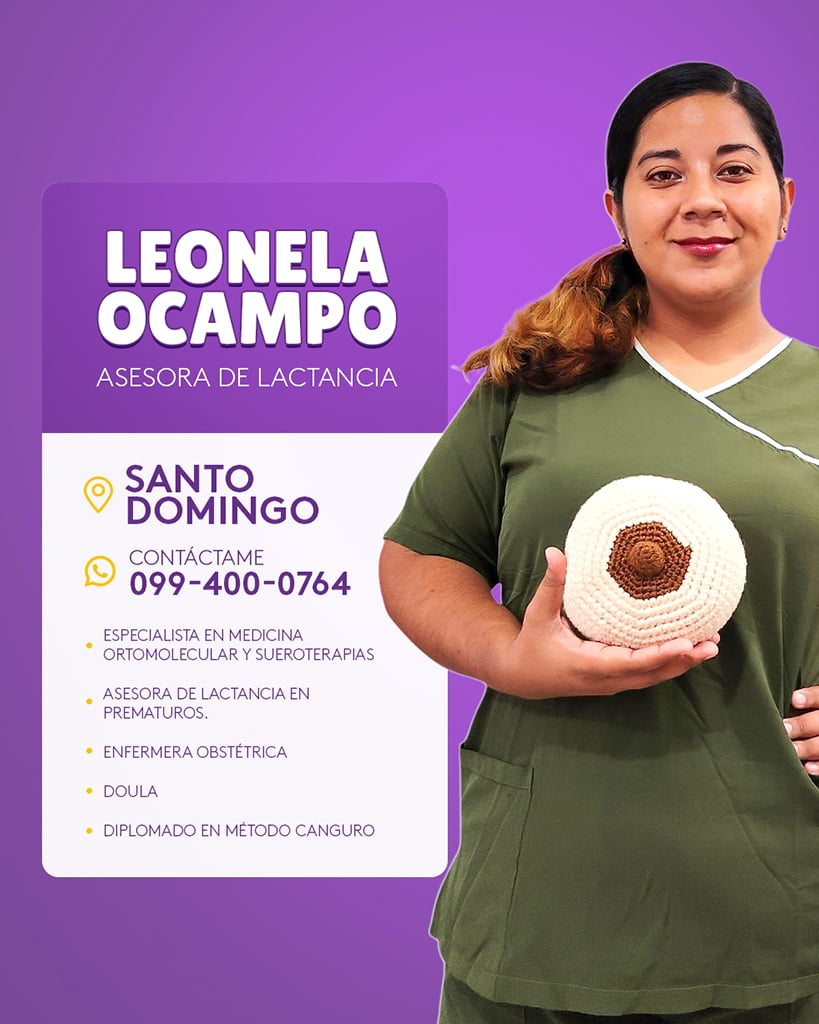 Leonela Ocampo directorio de lactancia Peque ayuda